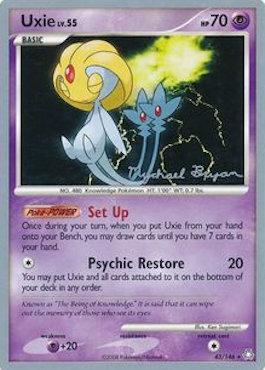 Uxie LV.55 (43/146) (Happy Luck - Mychael Bryan) [World Championships 2010] | Local Legends