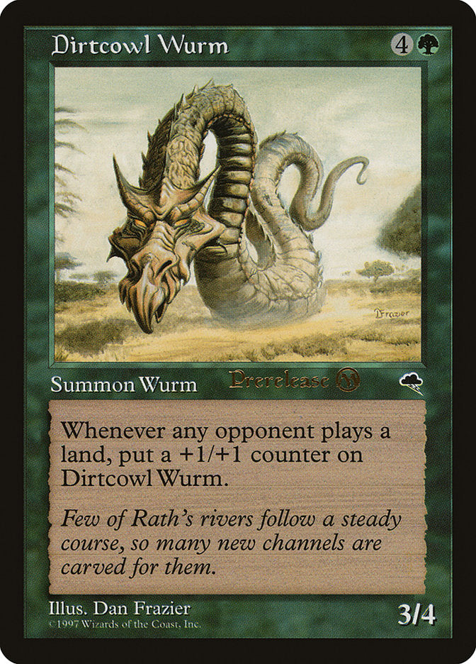Dirtcowl Wurm [Tempest Promos] | Local Legends