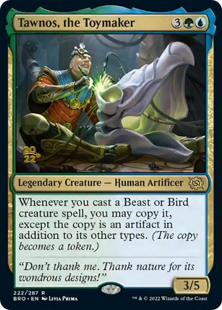 Tawnos, the Toymaker [The Brothers' War: Prerelease Promos] | Local Legends