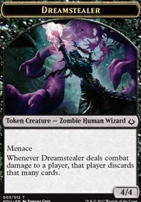 Dreamstealer // Warrior Double-sided Token [Hour of Devastation Tokens] | Golgari Games