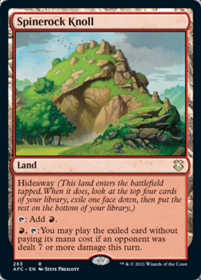 Spinerock Knoll [Dungeons & Dragons: Adventures in the Forgotten Realms Commander] | Local Legends