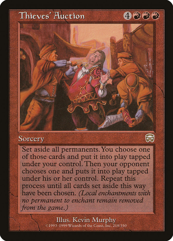 Thieves' Auction [Mercadian Masques] | Local Legends