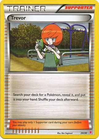 Trevor (24/30) [XY: Trainer Kit 1 - Wigglytuff] | Golgari Games