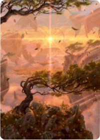 Windswept Heath Art Card [Zendikar Rising Art Series] | Golgari Games