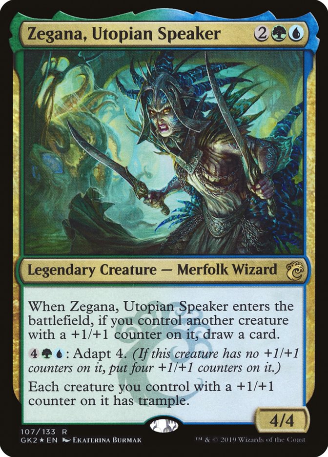 Zegana, Utopian Speaker [Ravnica Allegiance Guild Kit] | Golgari Games