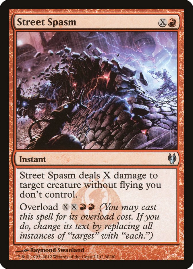 Street Spasm [Duel Decks: Izzet vs. Golgari] | Local Legends