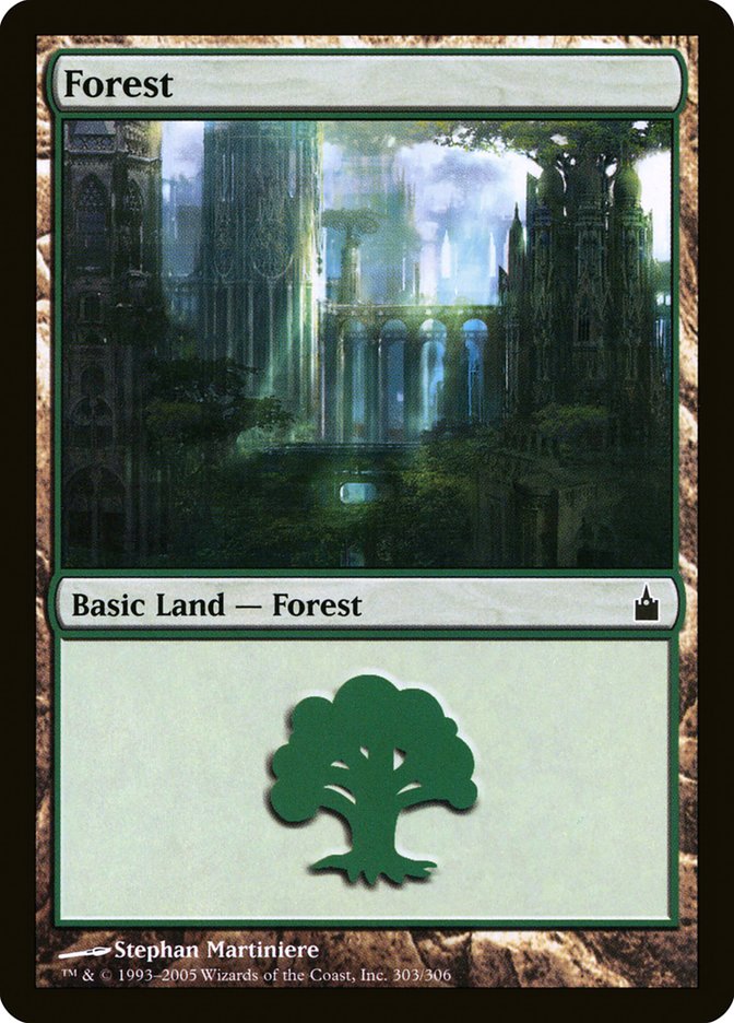 Forest (303) [Ravnica: City of Guilds] | Local Legends