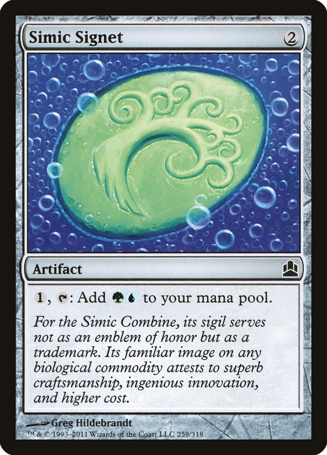 Simic Signet [Commander 2011] | Local Legends