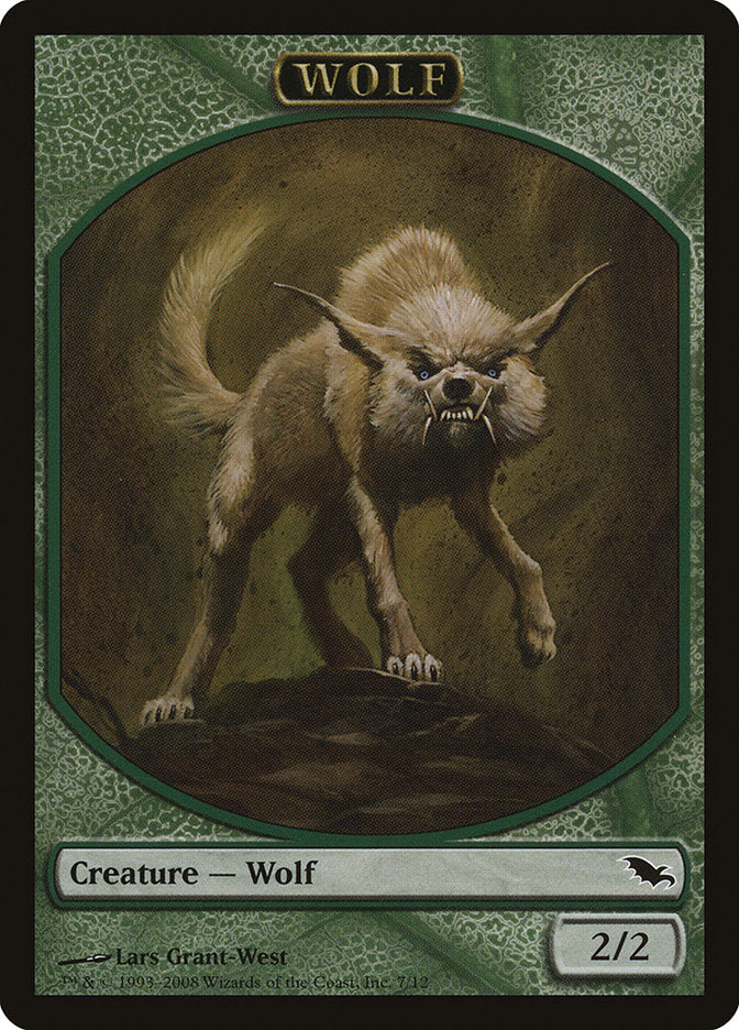 Wolf Token [Shadowmoor Tokens] | Golgari Games