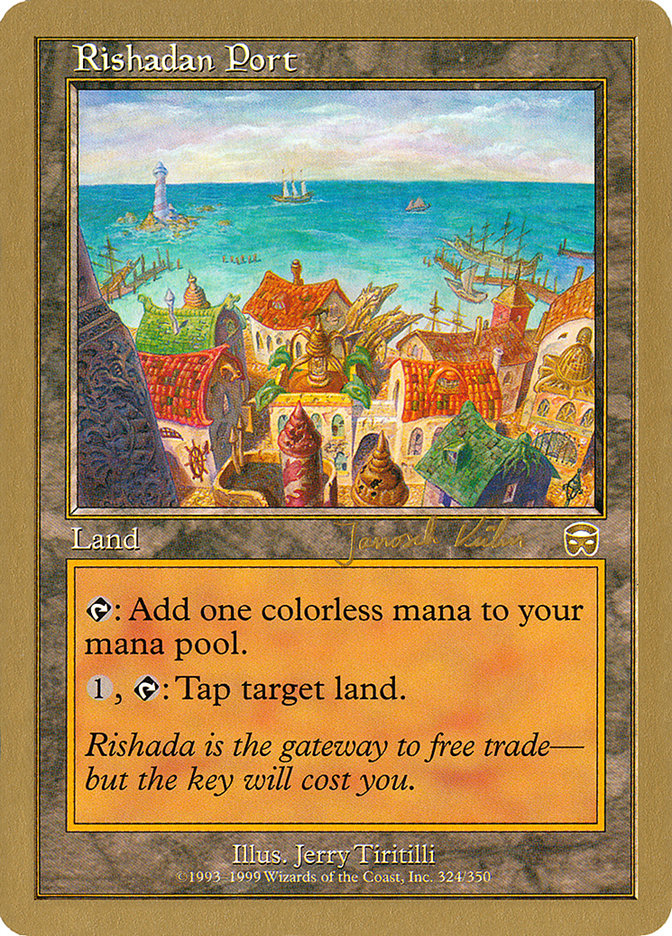 Rishadan Port (Janosch Kuhn) [World Championship Decks 2000] | Golgari Games