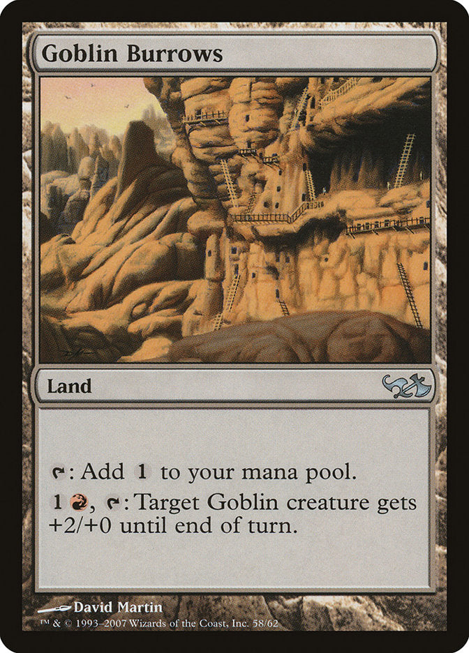 Goblin Burrows [Duel Decks: Elves vs. Goblins] | Local Legends