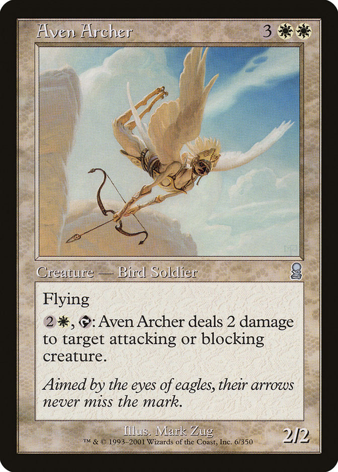 Aven Archer [Odyssey] | Golgari Games