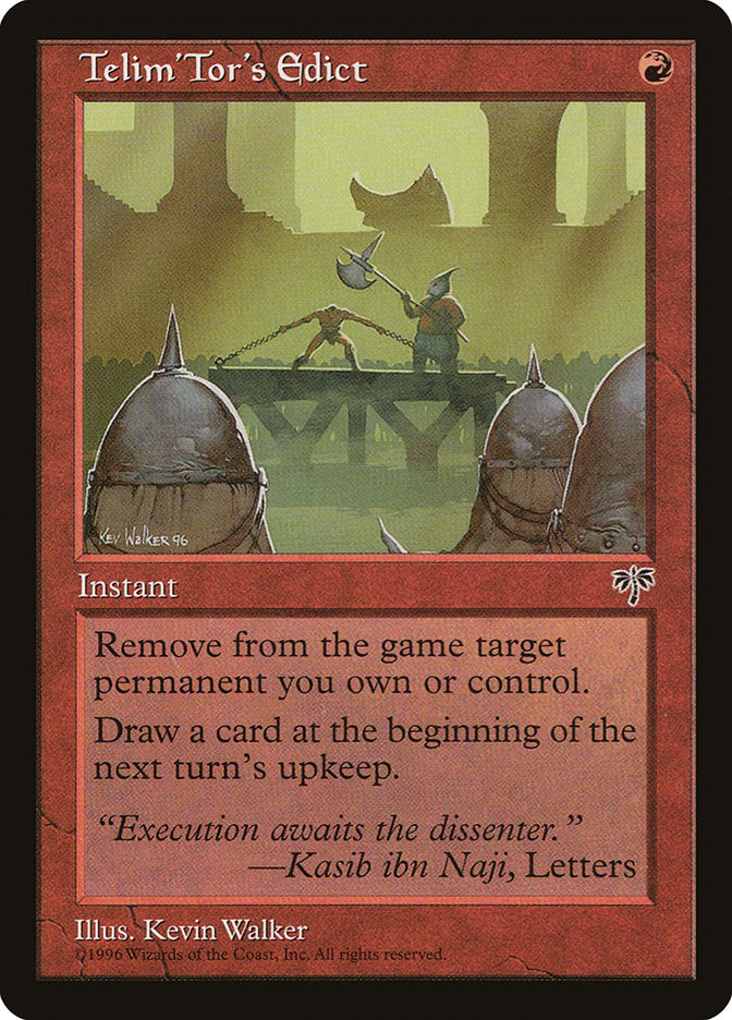 Telim'Tor's Edict [Mirage] | Local Legends