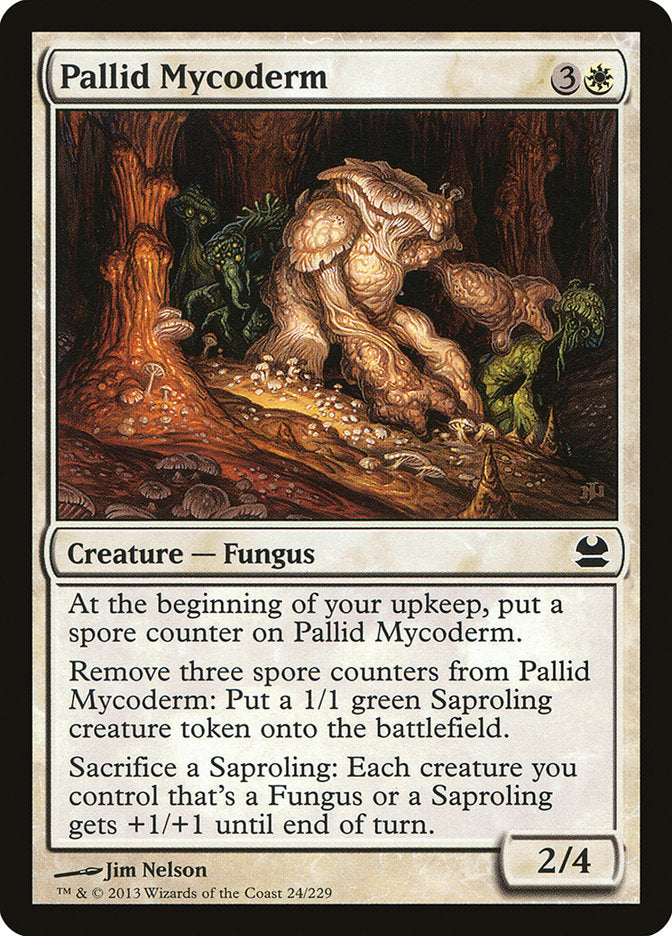 Pallid Mycoderm [Modern Masters] | Golgari Games