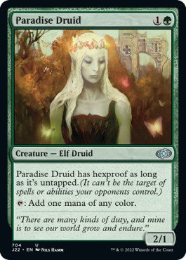 Paradise Druid [Jumpstart 2022] | Golgari Games