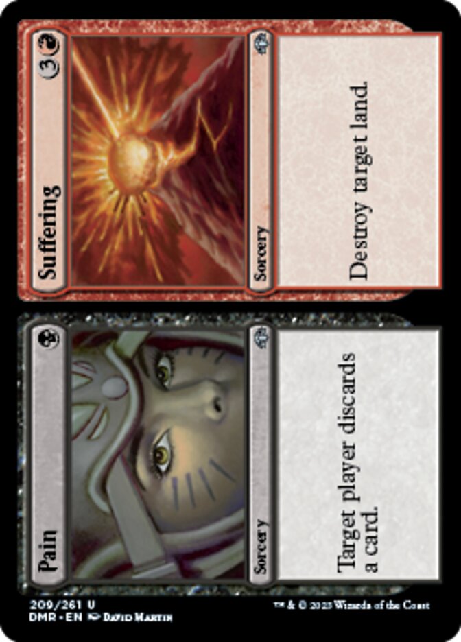 Pain // Suffering [Dominaria Remastered] | Local Legends