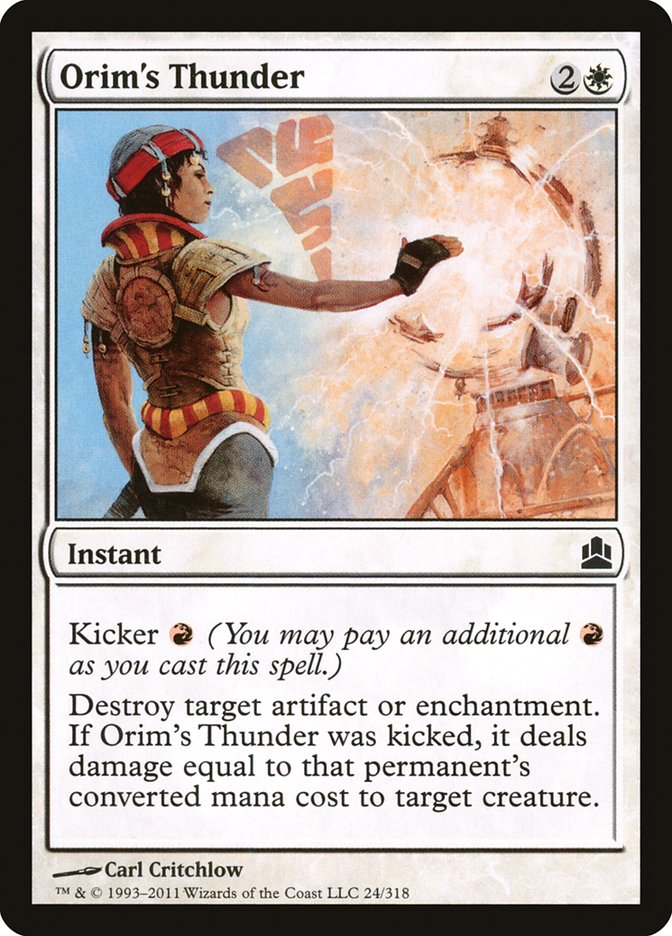 Orim's Thunder [Commander 2011] | Local Legends