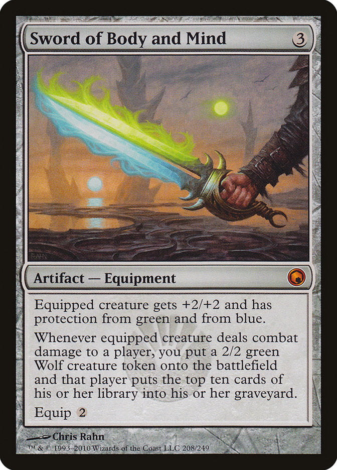 Sword of Body and Mind [Scars of Mirrodin] | Local Legends