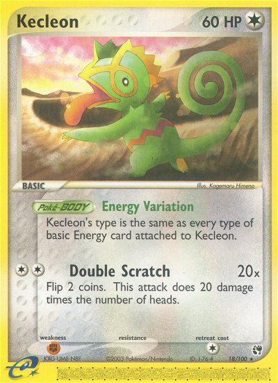 Kecleon (18/100) [EX: Sandstorm] | Golgari Games