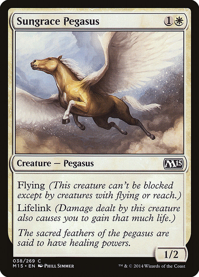 Sungrace Pegasus [Magic 2015] | Golgari Games