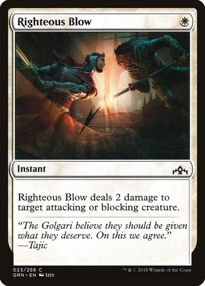 Righteous Blow [Guilds of Ravnica] | Local Legends