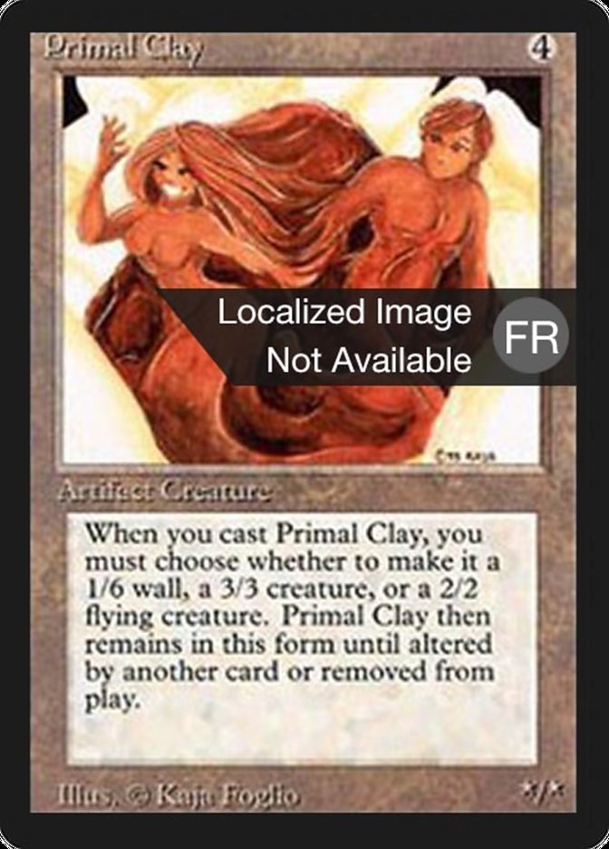 Primal Clay [Foreign Black Border] | Golgari Games