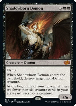 Shadowborn Demon [Jumpstart 2022] | Golgari Games