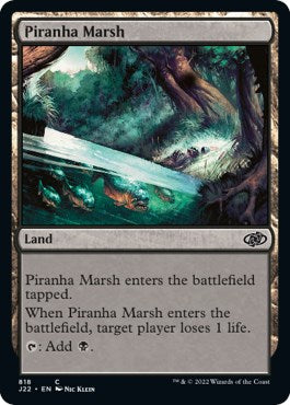 Piranha Marsh [Jumpstart 2022] | Golgari Games