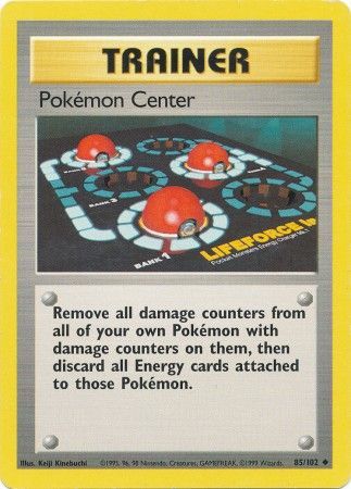 Pokemon Center (85/102) [Base Set Unlimited] | Golgari Games