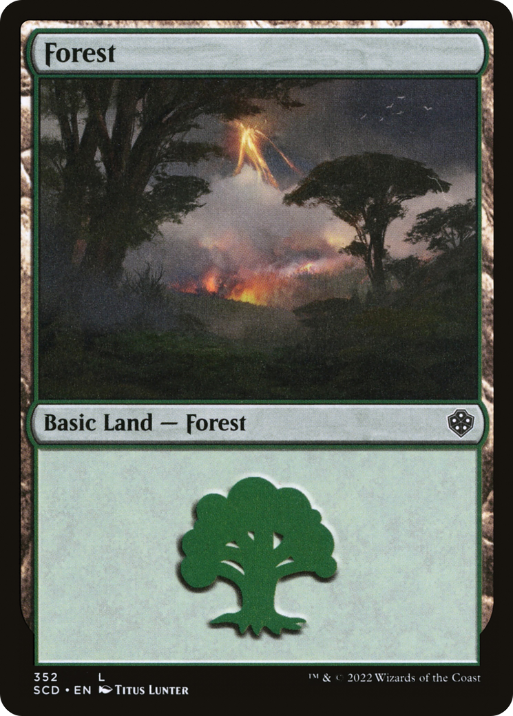 Forest (352) [Starter Commander Decks] | Local Legends
