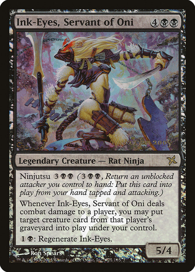 Ink-Eyes, Servant of Oni [Betrayers of Kamigawa Promos] | Golgari Games