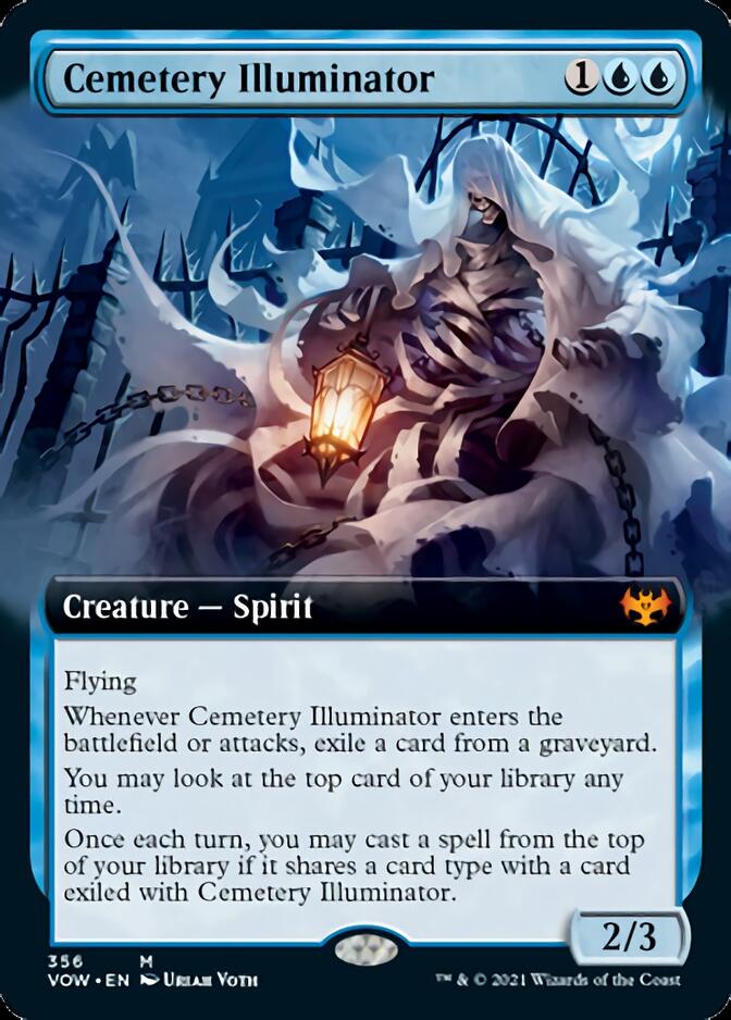 Cemetery Illuminator (Extended Art) [Innistrad: Crimson Vow] | Golgari Games