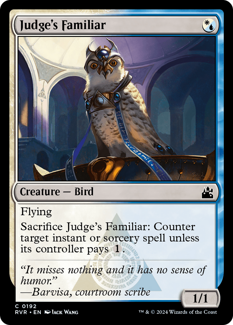 Judge's Familiar [Ravnica Remastered] | Local Legends
