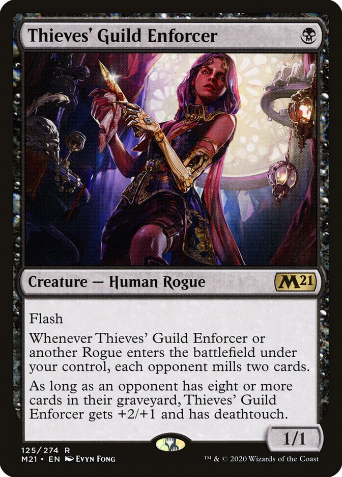 Thieves' Guild Enforcer [Core Set 2021] | Golgari Games