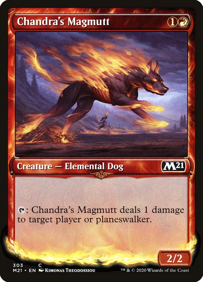 Chandra's Magmutt (Showcase) [Core Set 2021] | Golgari Games