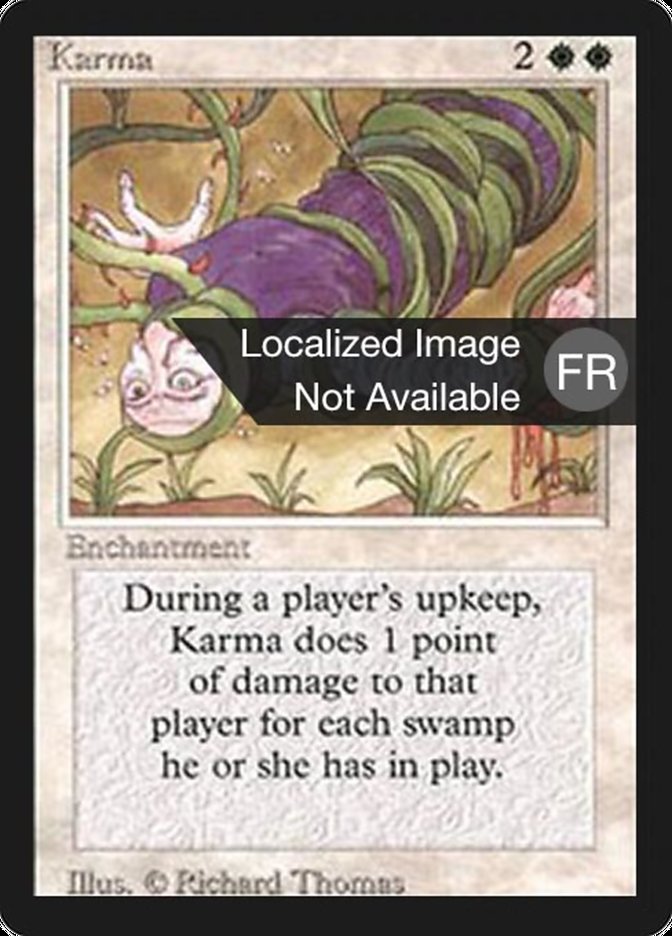 Karma [Foreign Black Border] | Local Legends