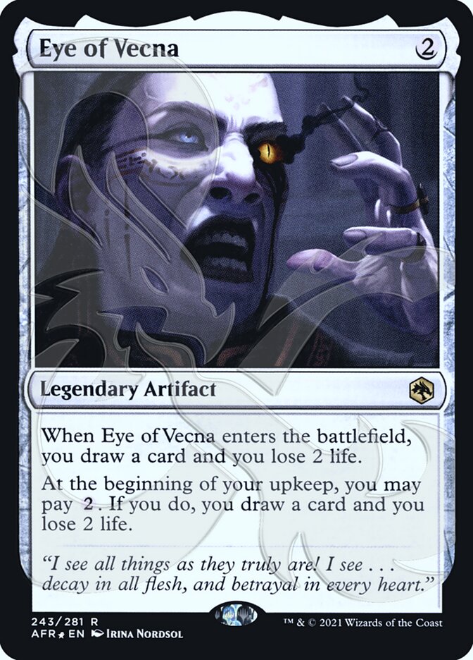 Eye of Vecna (Ampersand Promo) [Dungeons & Dragons: Adventures in the Forgotten Realms Promos] | Local Legends