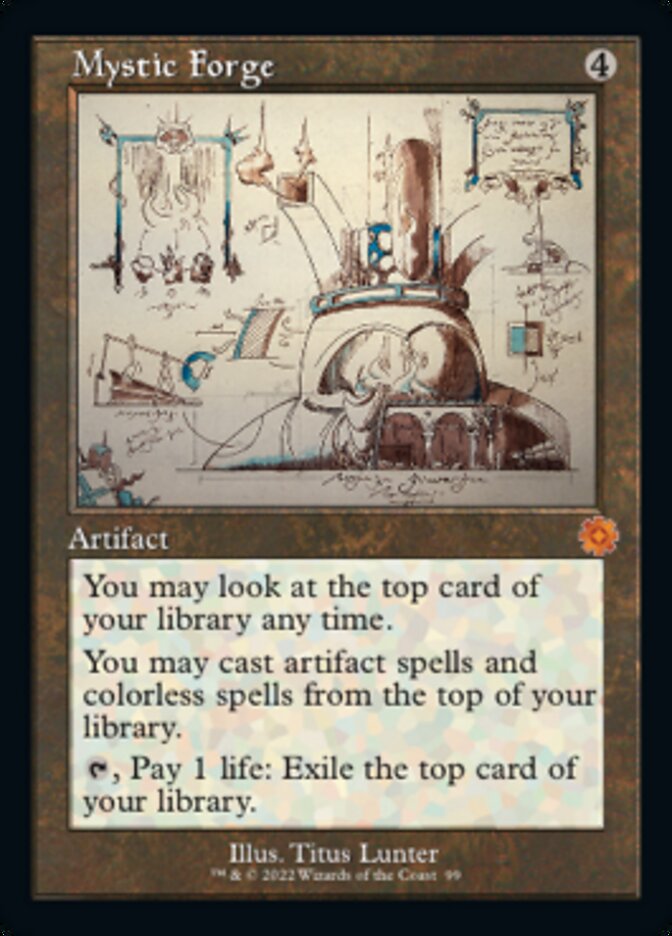 Mystic Forge (Retro Schematic) [The Brothers' War Retro Artifacts] | Local Legends