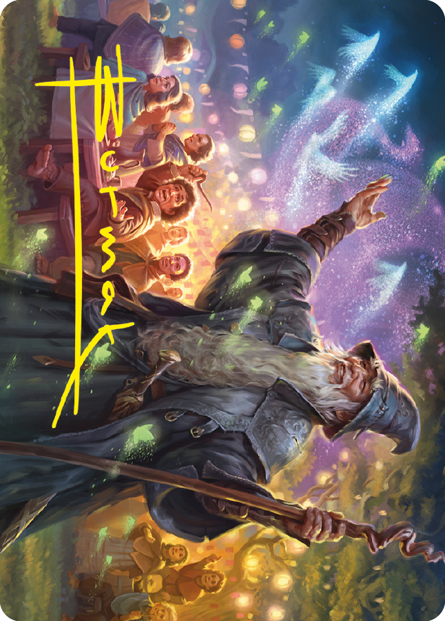 Gandalf, Friend of the Shire Art Card (Gold-Stamped Signature) [The Lord of the Rings: Tales of Middle-earth Art Series] | Local Legends