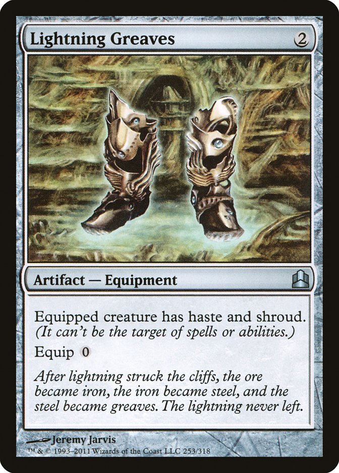 Lightning Greaves [Commander 2011] | Local Legends