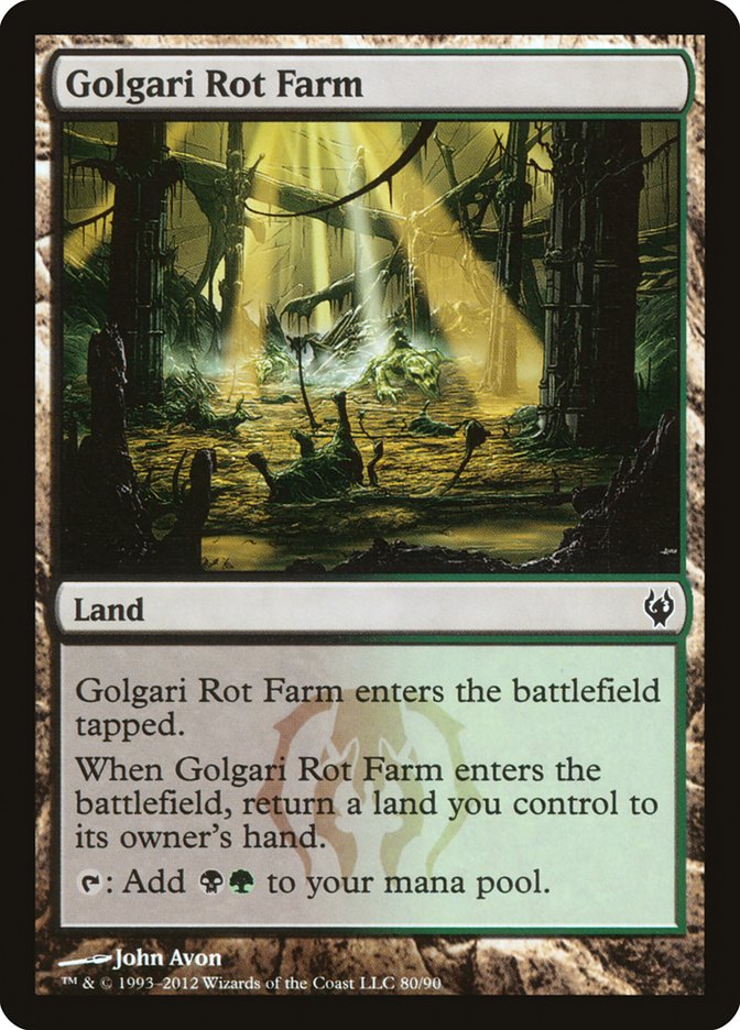 Golgari Rot Farm [Duel Decks: Izzet vs. Golgari] | Local Legends