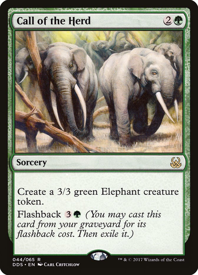 Call of the Herd [Duel Decks: Mind vs. Might] | Local Legends