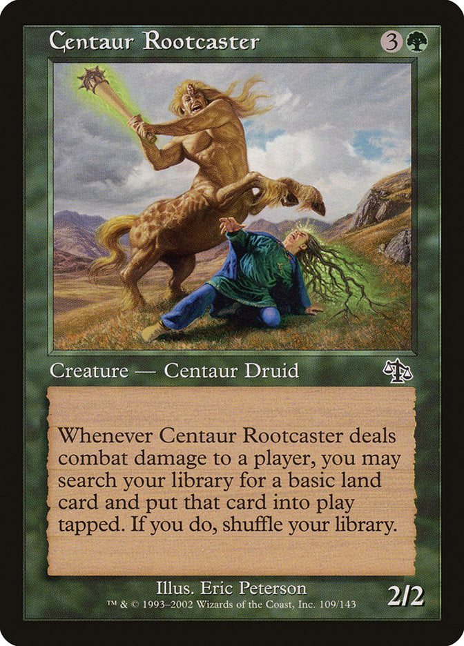 Centaur Rootcaster [Judgment] | Golgari Games