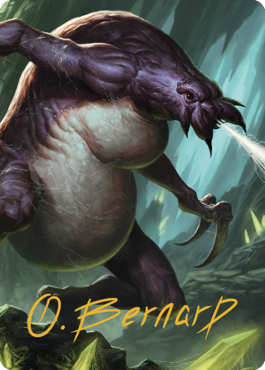 Ettercap Art Card (Gold-Stamped Signature) [Commander Legends: Battle for Baldur's Gate Art Series] | Local Legends