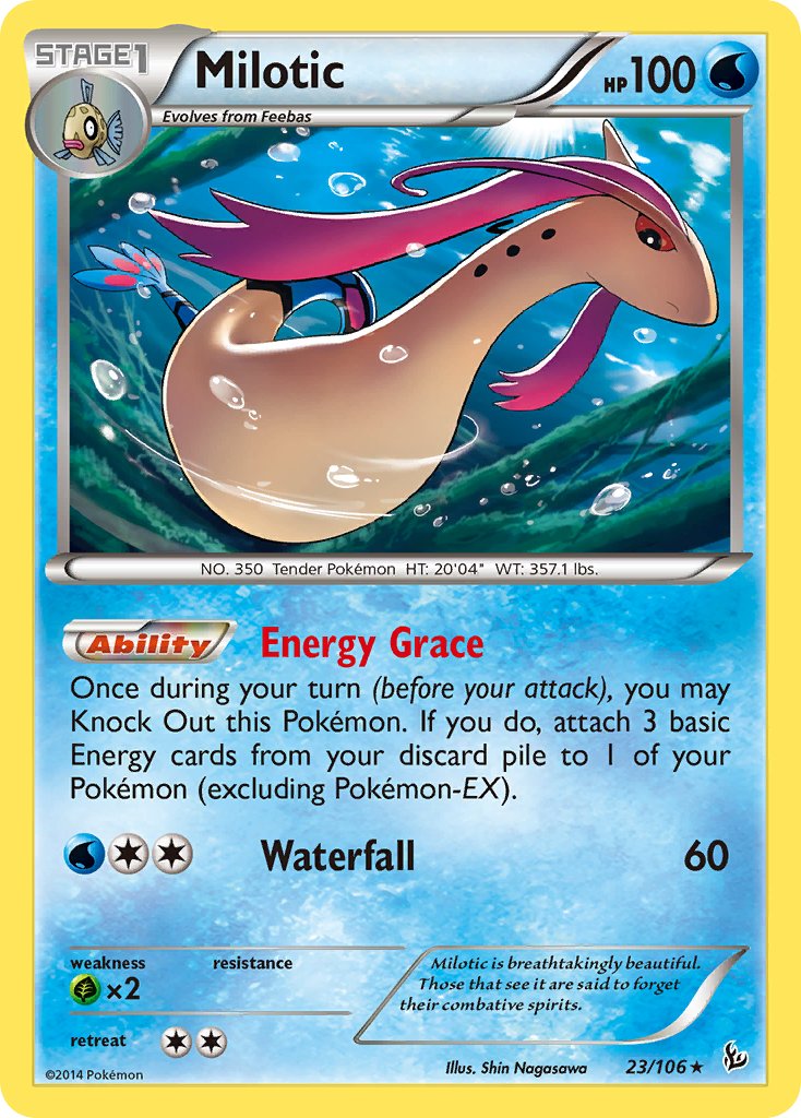 Milotic (23/106) (Theme Deck Exclusive) [XY: Flashfire] | Golgari Games