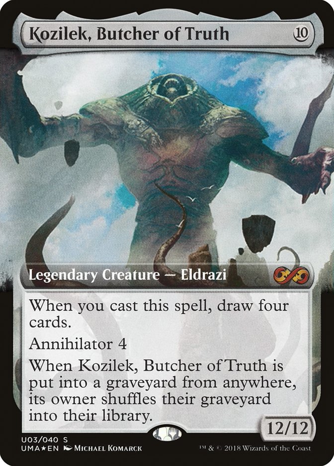 Kozilek, Butcher of Truth (Topper) [Ultimate Masters Box Topper] | Golgari Games