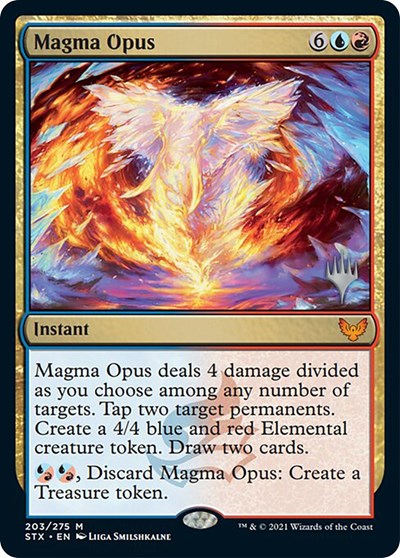 Magma Opus (Promo Pack) [Strixhaven: School of Mages Promos] | Local Legends