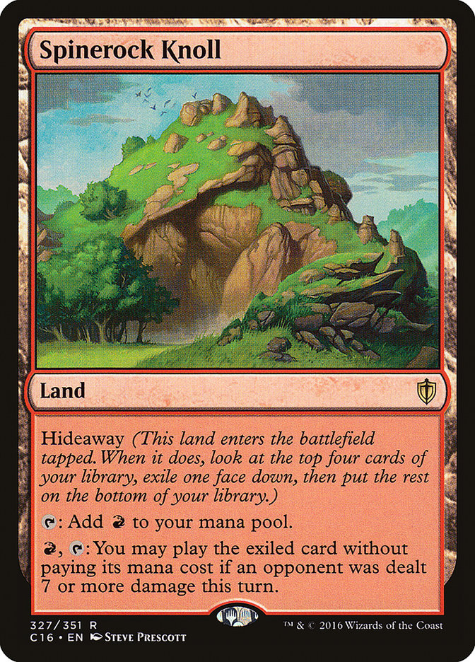 Spinerock Knoll [Commander 2016] | Local Legends
