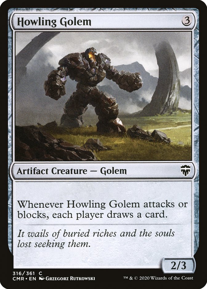 Howling Golem [Commander Legends] | Golgari Games