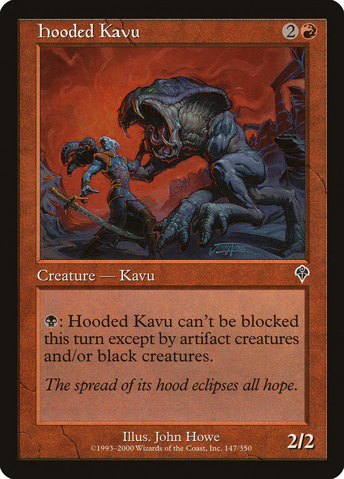 Hooded Kavu [Invasion] | Golgari Games